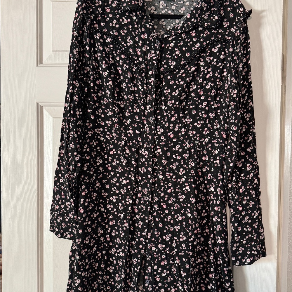 Target Black Floral Dress